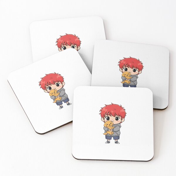 Item preview, chibi boy sticker with dog designed and sold by ManhuaDragon.
