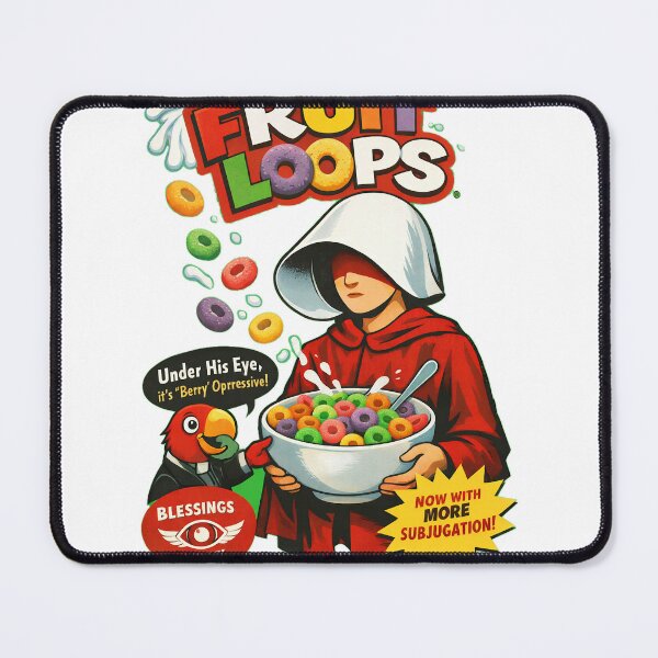 Item preview, "Handmaid's Tale Parody – Fruit Loops Minimalist Art v2.1" designed and sold by KriticalDesigns.