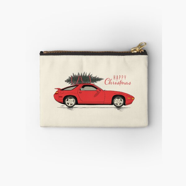 Item preview, Happy Christmas Red 928 GTS hand drawn Illustration designed and sold by blackdogshop.