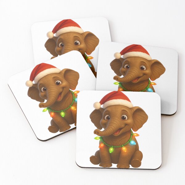 Item preview, Christmas African Bush Elephant designed and sold by Sillytoe.