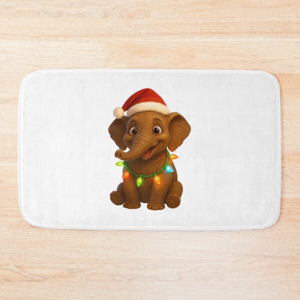 Item preview, Christmas African Bush Elephant designed and sold by Sillytoe.
