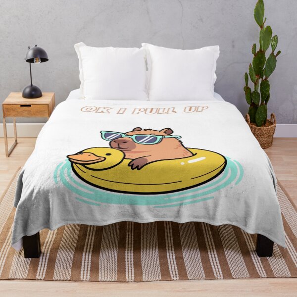 Item preview, Copy of Ok I Pull Up Capybara Meme designed and sold by AnimalMemeHub.