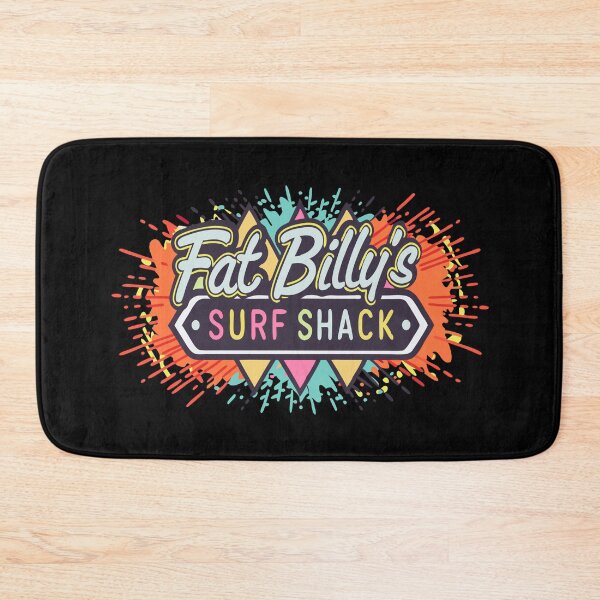 Item preview, Fat Billy's Surf Shack Retro Logo designed and sold by Text2tee.