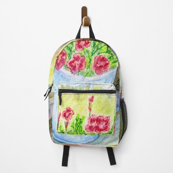Item preview, Summer flowers in the café at the top of the Hahnenkamm gondola, Kitzbühel Alps in the Austrian Tirol designed and sold by LymphomaLass.