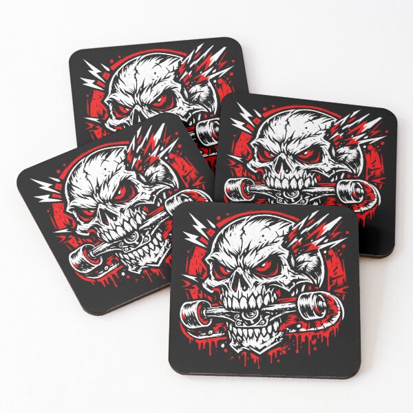 Item preview, Dogtown skate skull scene designed and sold by Uglyandcute.