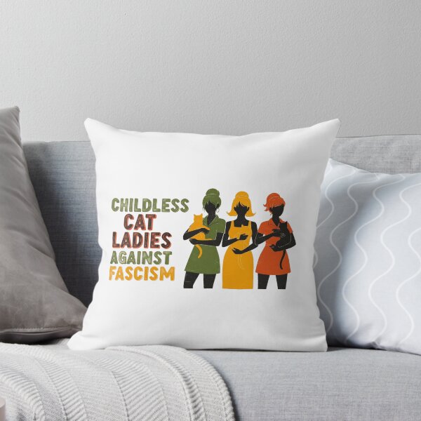 Item preview, Childless Cat Ladies Against Fascism designed and sold by Pollock.