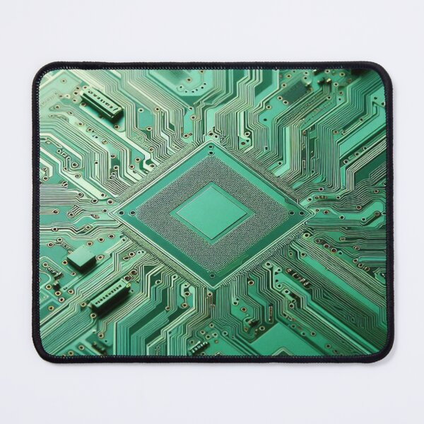 Item preview, Green Circuit Board Tech Design designed and sold by ArtUnova.