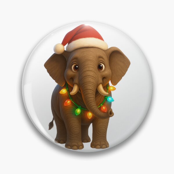 Item preview, Christmas African Elephant designed and sold by Sillytoe.