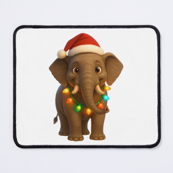 Item preview, Christmas African Elephant designed and sold by Sillytoe.