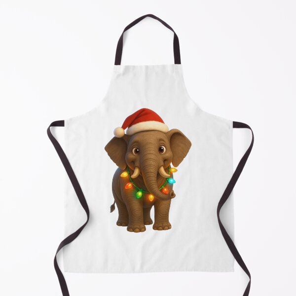 Item preview, Christmas African Elephant designed and sold by Sillytoe.