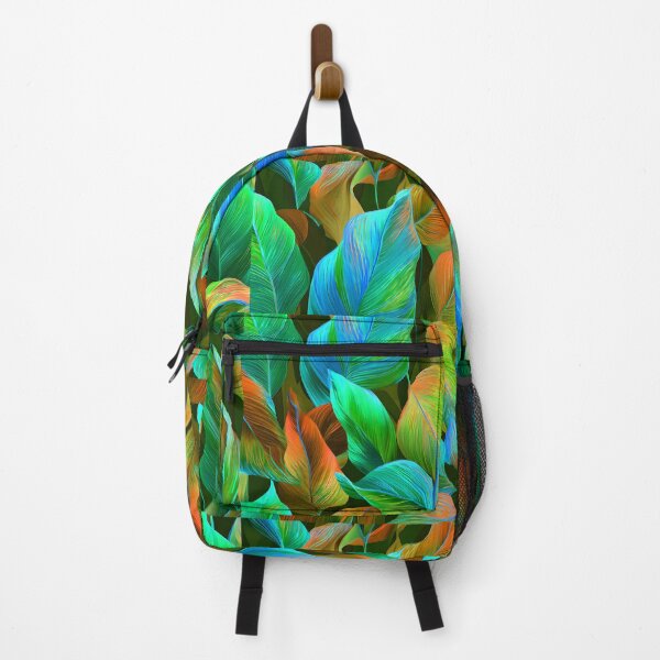 Item preview, Fantasy Tropical Island Colorful Palm Leaves Digital Art designed and sold by DEC02.