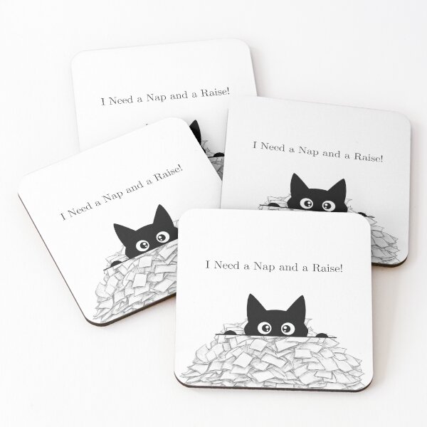 Item preview, Catwork humor designed and sold by N-creativa.