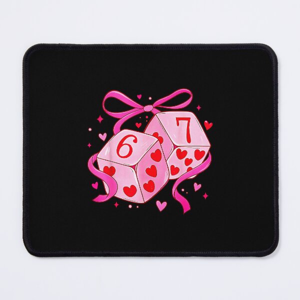 Item preview, Preppy 67 Valentine Six Seven Dice 6 7 Men Women Kids designed and sold by MerchDeviant.