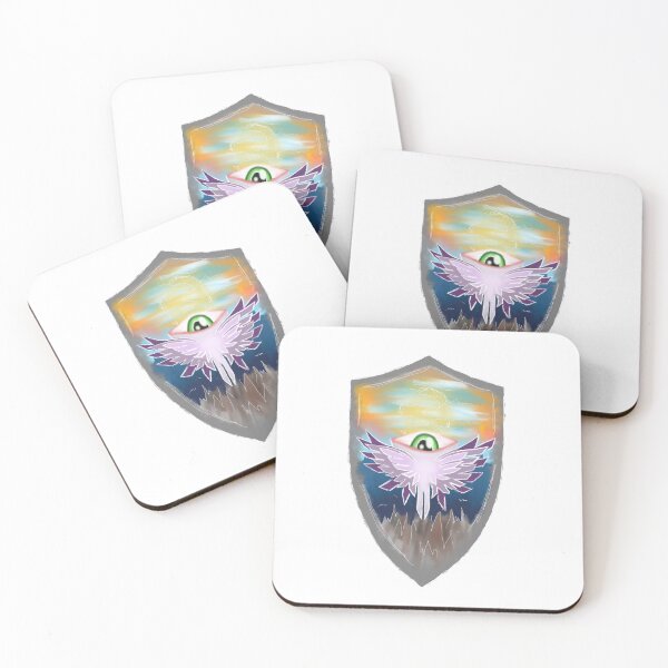 Item preview, Shield Eye Crest Angel Dude designed and sold by GraphicraftProd.