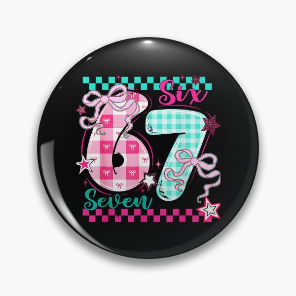 Item preview, Funny Six Seven 6 7 Meme Valentine 67 Women Girl Kids designed and sold by MerchDeviant.