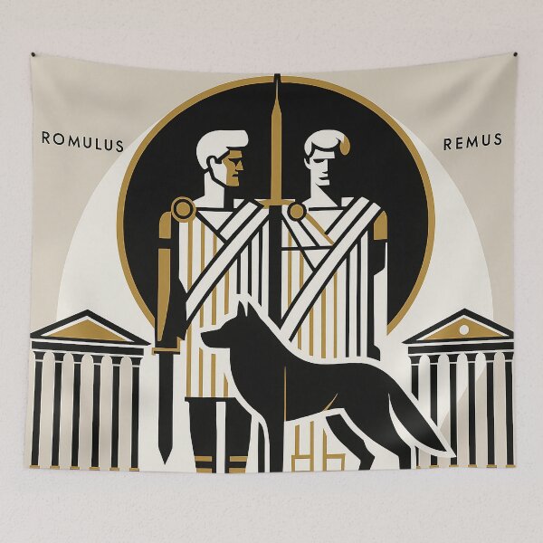 Item preview, Romulus, Remus and The Mother Wolf, Roman Empire Founding Brothers, EA Soldier NFT Collection, Founding Emperors Series designed and sold by EASNFTCOL.