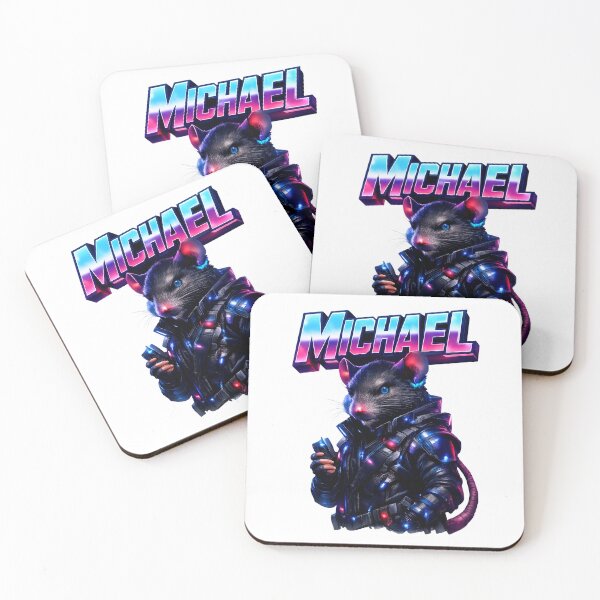 Item preview, Michael Year of the Rat Eastern Zodiac Rat Power Strength Design designed and sold by AlexLineArt.