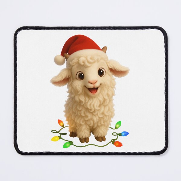 Item preview, Christmas Angora Goat designed and sold by Sillytoe.