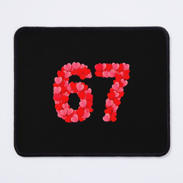 Item preview, Valentine’s Day 67 Meme Funny Six Seven 6 7 Valentine Hearts designed and sold by MerchDeviant.
