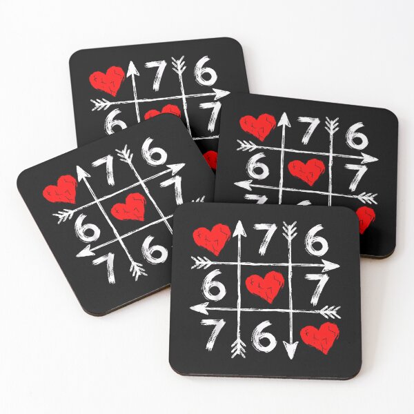 Item preview, Valentine’s Day 67 Six Seven Meme Love 6 7 Heart Couple designed and sold by MerchDeviant.