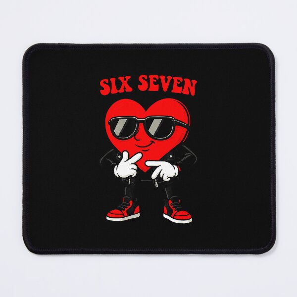 Item preview, Funny 6 7 Meme Heart Gen Alpha Six Seven 67 Valentine’s Day designed and sold by MerchDeviant.