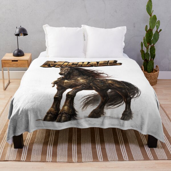 Item preview, Michael Year of the Horse Eastern Zodiac Horse Power Strength Design designed and sold by AlexLineArt.
