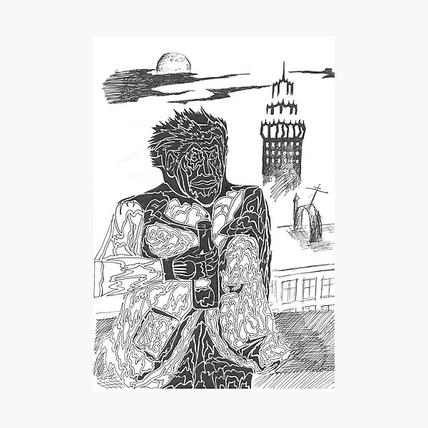 drunkard Photographic Print