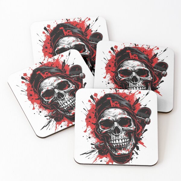 Item preview, Dogtown skate skull scene designed and sold by Uglyandcute.