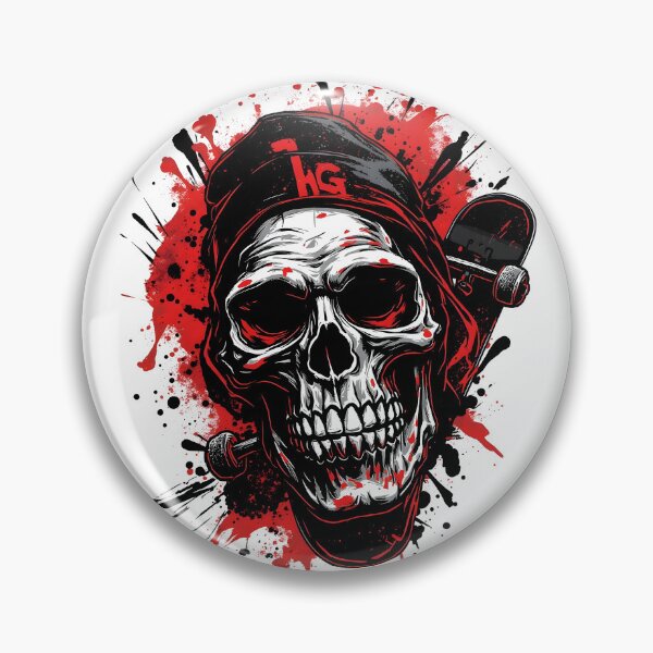 Item preview, Dogtown skate skull scene designed and sold by Uglyandcute.