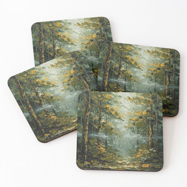 Item preview, Impasto-Style Digital Art: Forest Whisper designed and sold by EEpression.