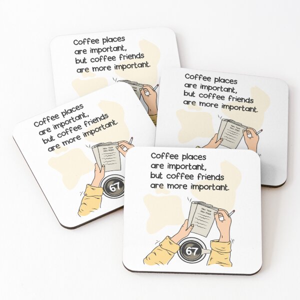 Item preview, Coffee Friends designed and sold by Amelitagraphics.