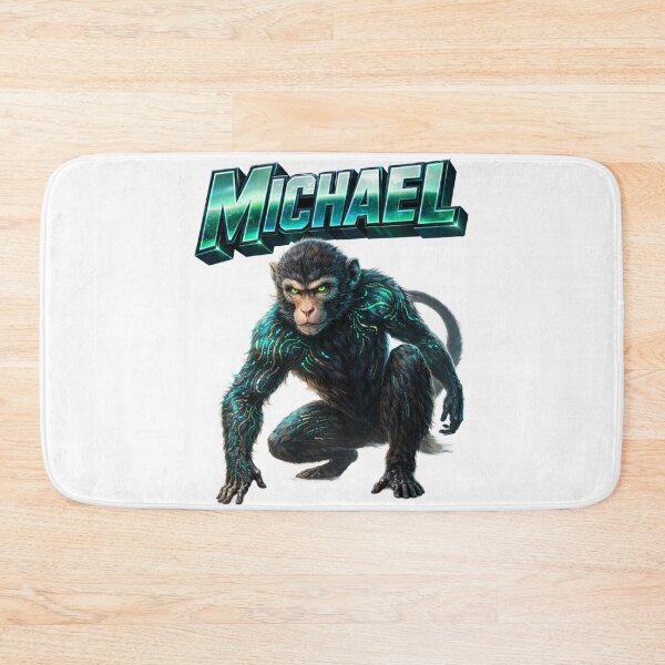 Item preview, Michael Year of the Monkey Eastern Zodiac Monkey Power Strength Design designed and sold by AlexLineArt.