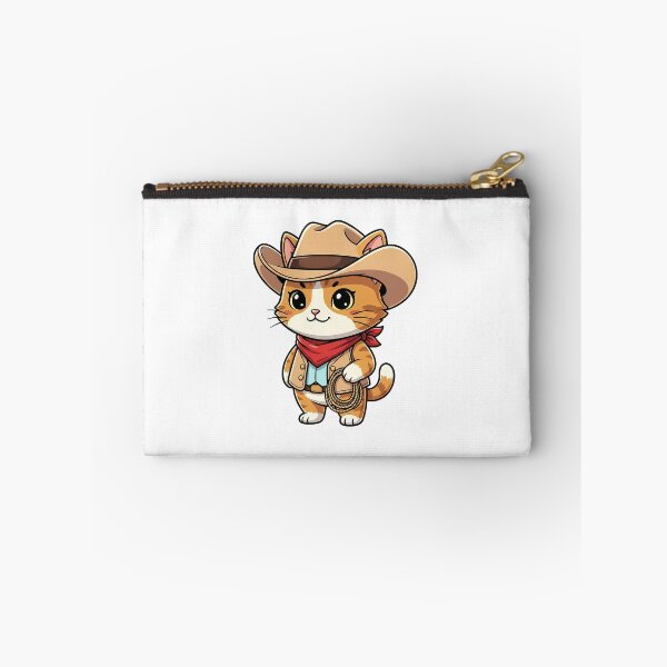 Item preview, Western Cowboy Cat Illustration designed and sold by HoopeStylee.