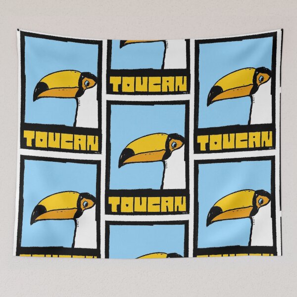 Item preview, Toucan – Bold Pop Art - Bird art Illustration by GW-ART designed and sold by GWARTGB.