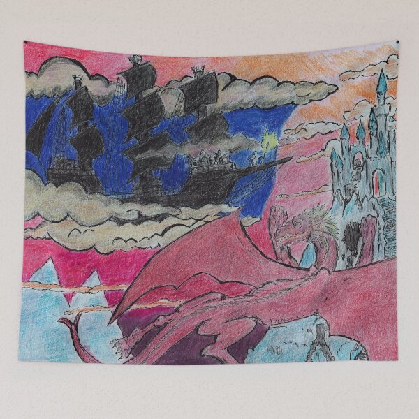 Item preview, Red Sky In Morning designed and sold by David Sokol.