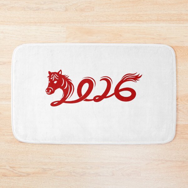 Item preview, Year of the Horse 2026 Lunar Happy New Year 2026 DTF Transfer, Chinese Zodiac designed and sold by gunaone-design.
