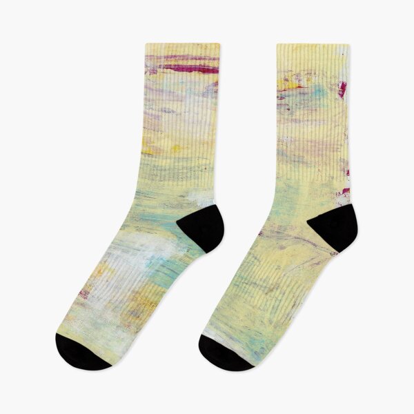 Item preview, Colorful Abstract Painting Yellow 4 designed and sold by sheseddit.