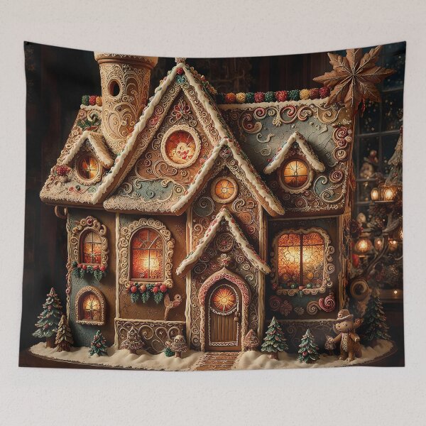 Item preview, Gingerbread Manor designed and sold by Ilona Abou-Zolof.
