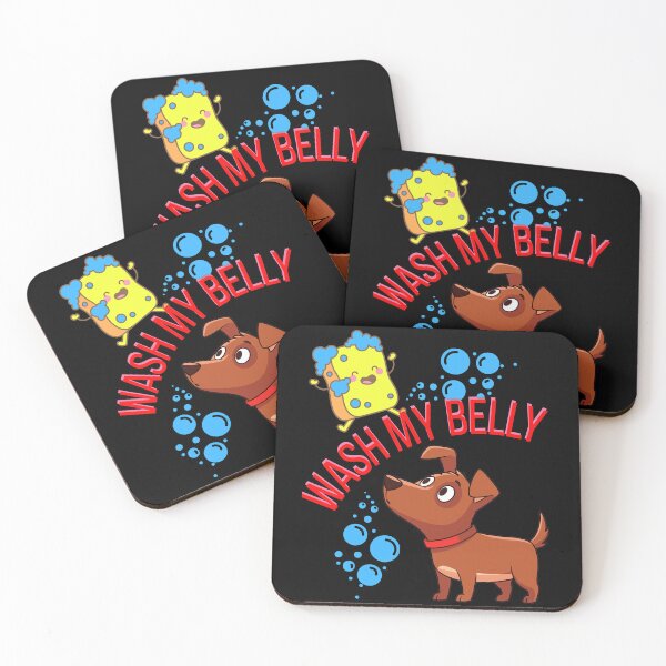 Item preview, I Am Pibble Wash My Belly designed and sold by StaticMood.