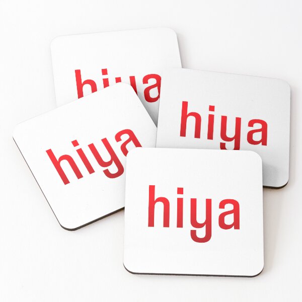 Item preview, hiya, Greeting Red designed and sold by Memes N Lore .