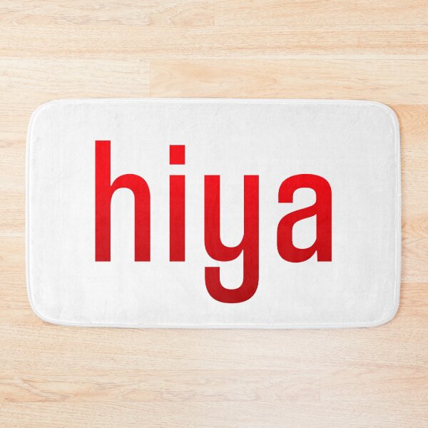Item preview, hiya, Greeting Red designed and sold by Memes N Lore .