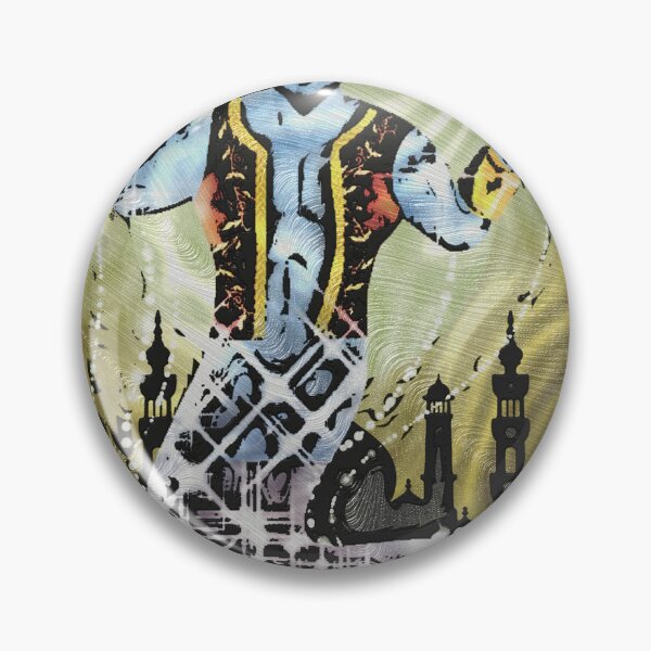 Item preview, Yellow Jinn Tiffany Glass  designed and sold by Digital Attic 95.