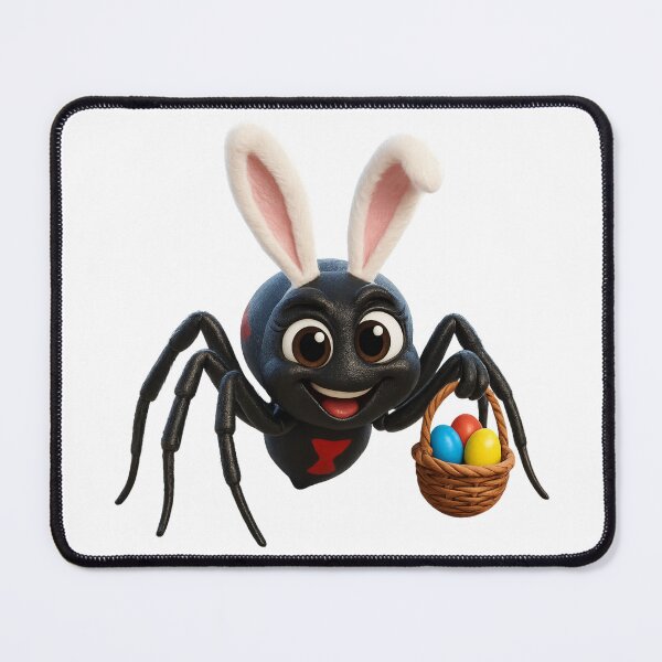 Item preview, Easter Black Widow Spider designed and sold by Sillytoe.