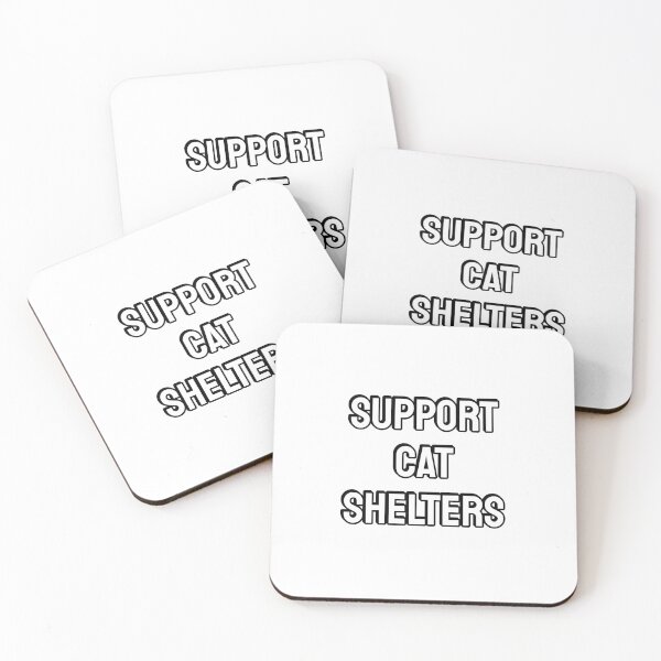 Item preview, Support Cat Shelters designed and sold by Inspirationmotivation.