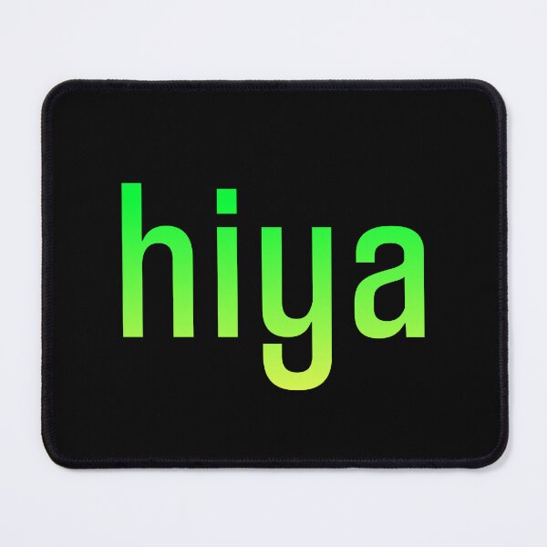 Item preview, hiya, Greeting Green designed and sold by Memes N Lore .