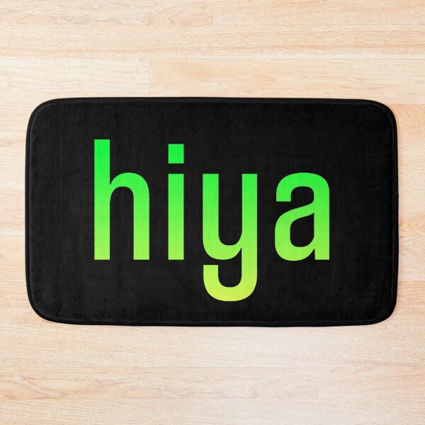 Item preview, hiya, Greeting Green designed and sold by Memes N Lore .