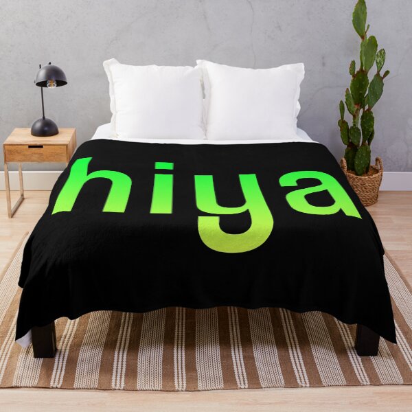 Item preview, hiya, Greeting Green designed and sold by Memes N Lore .