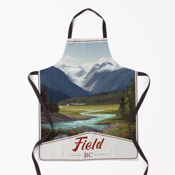Item preview, Field British Columbia, Yoho National Park Glacier & Emerald River Valley BC designed and sold by meganohm.