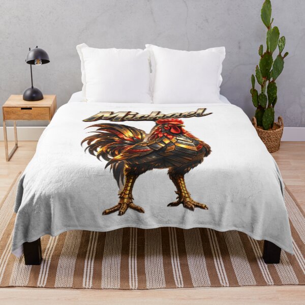 Item preview, Michael Year of the Rooster Eastern Zodiac Rooster Power Strength Design designed and sold by AlexLineArt.