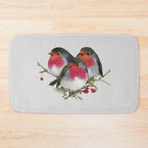 Item preview, Robins in Soft Frost designed and sold by Mission Ready.